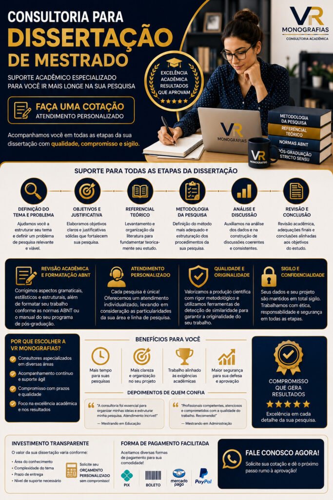 Consultoria para dissertação