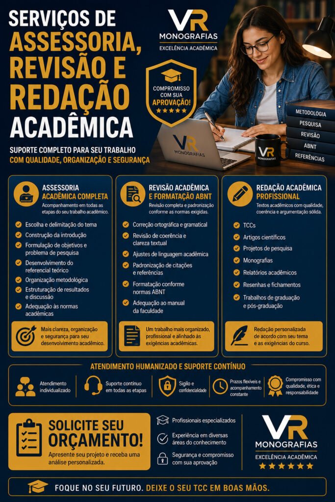 Serviços de assessoria acadêmica