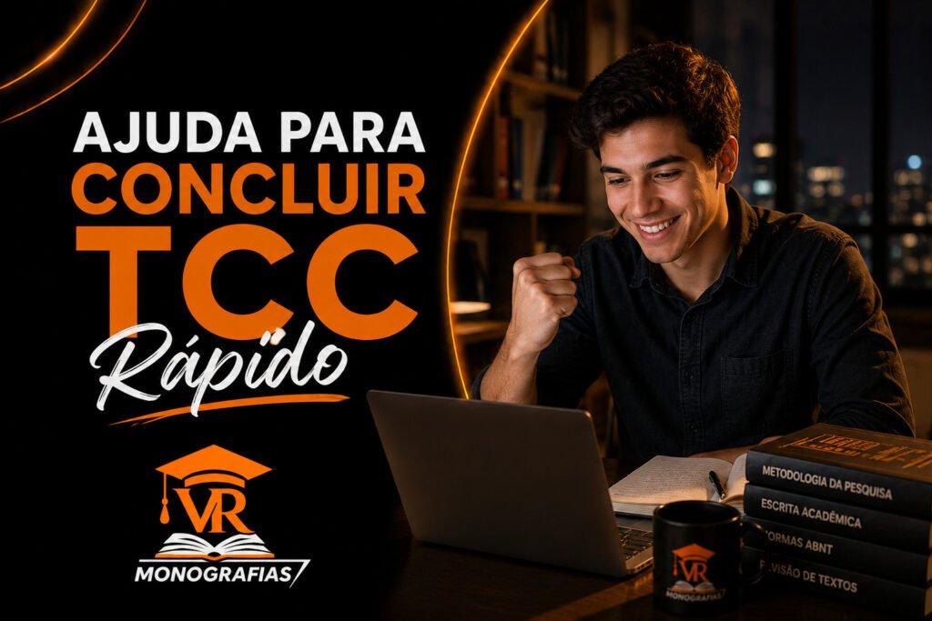 Ajuda para concluir TCC rápido