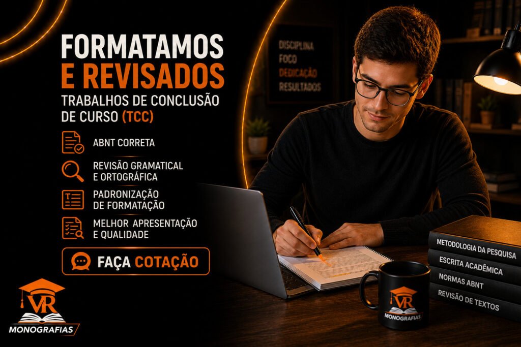 Revisão e formatação para TCC