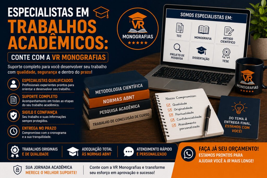 Especialistas em trabalhos acadêmicos