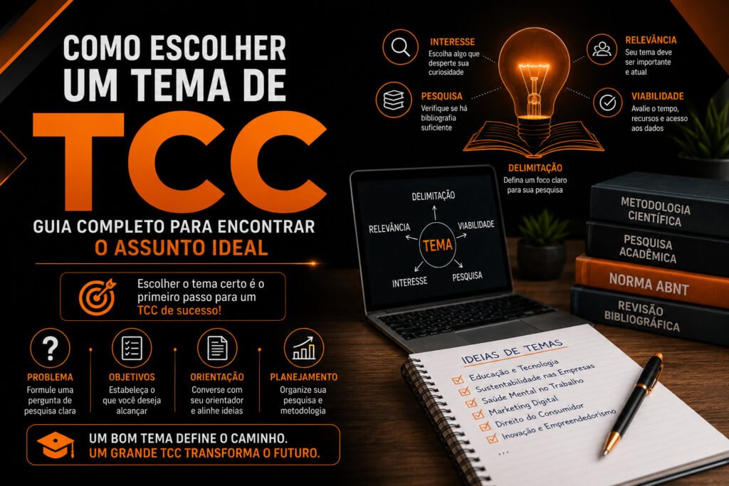 Como escolher um tema de TCC