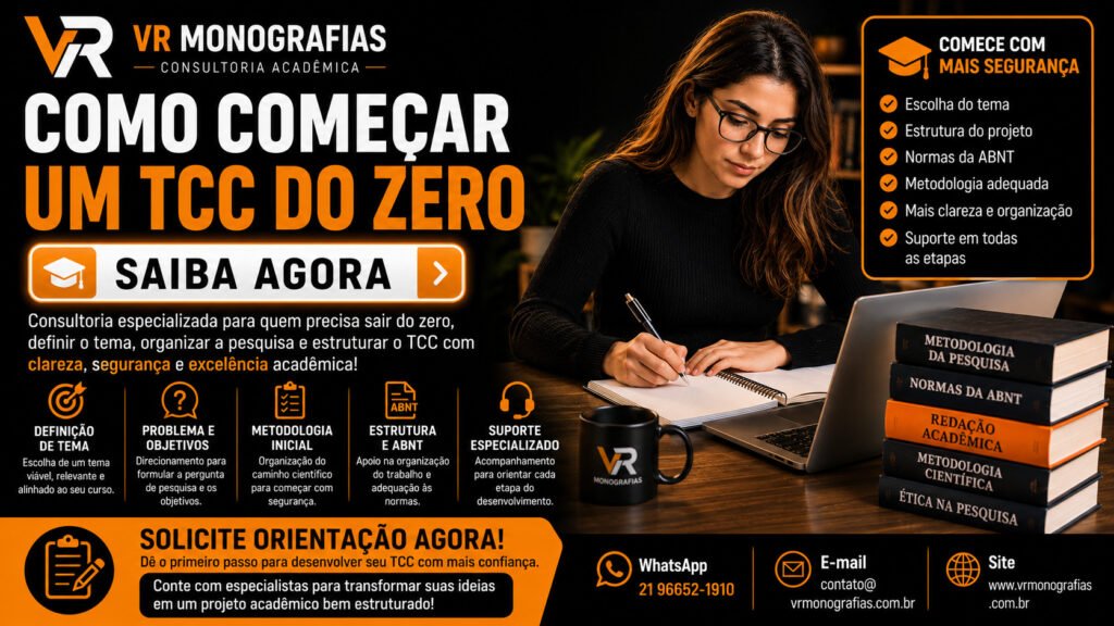 Como começar um tcc do zero