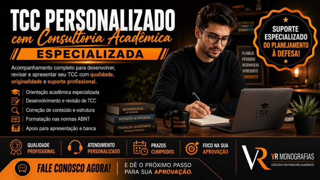 TCC com consultoria acadêmica