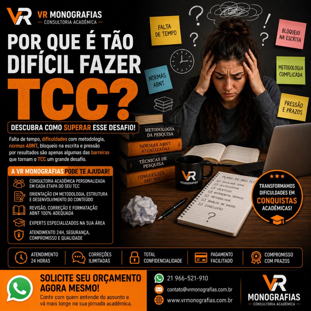 Por que é tão difícil fazer TCC