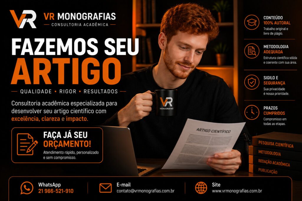 Fazemos seu artigo