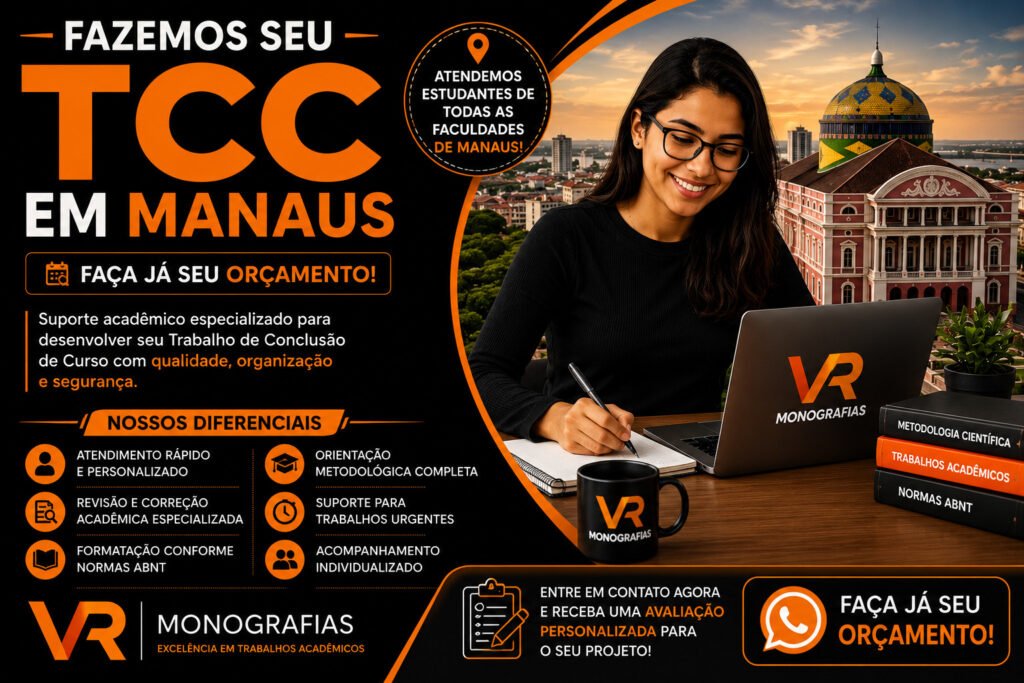 Fazemos seu TCC em Manaus