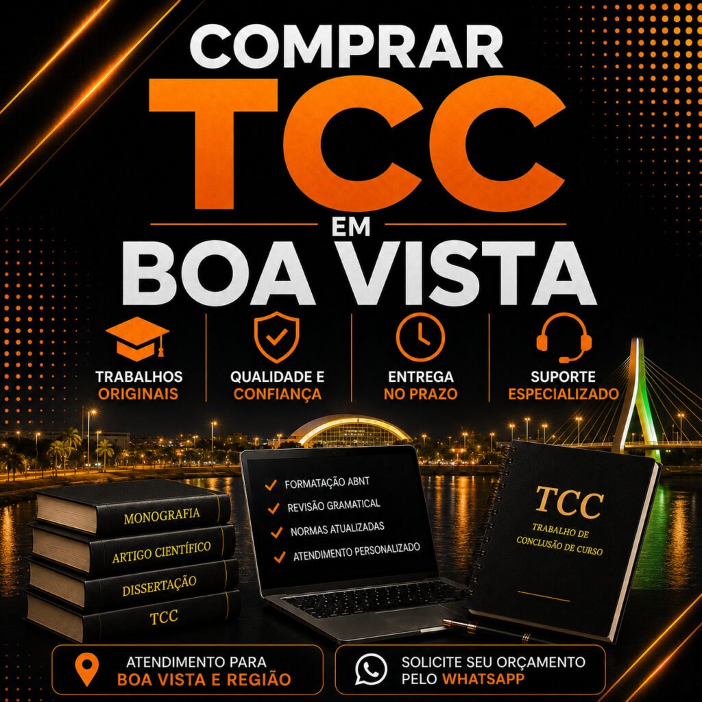 Comprar TCC em Boa Vista