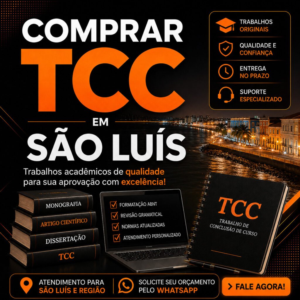 Comprar TCC em São Luís