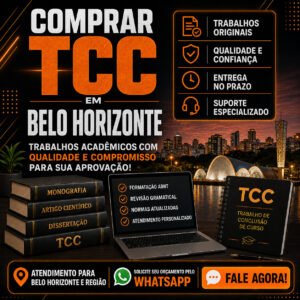 Comprar TCC em Belo Horizonte