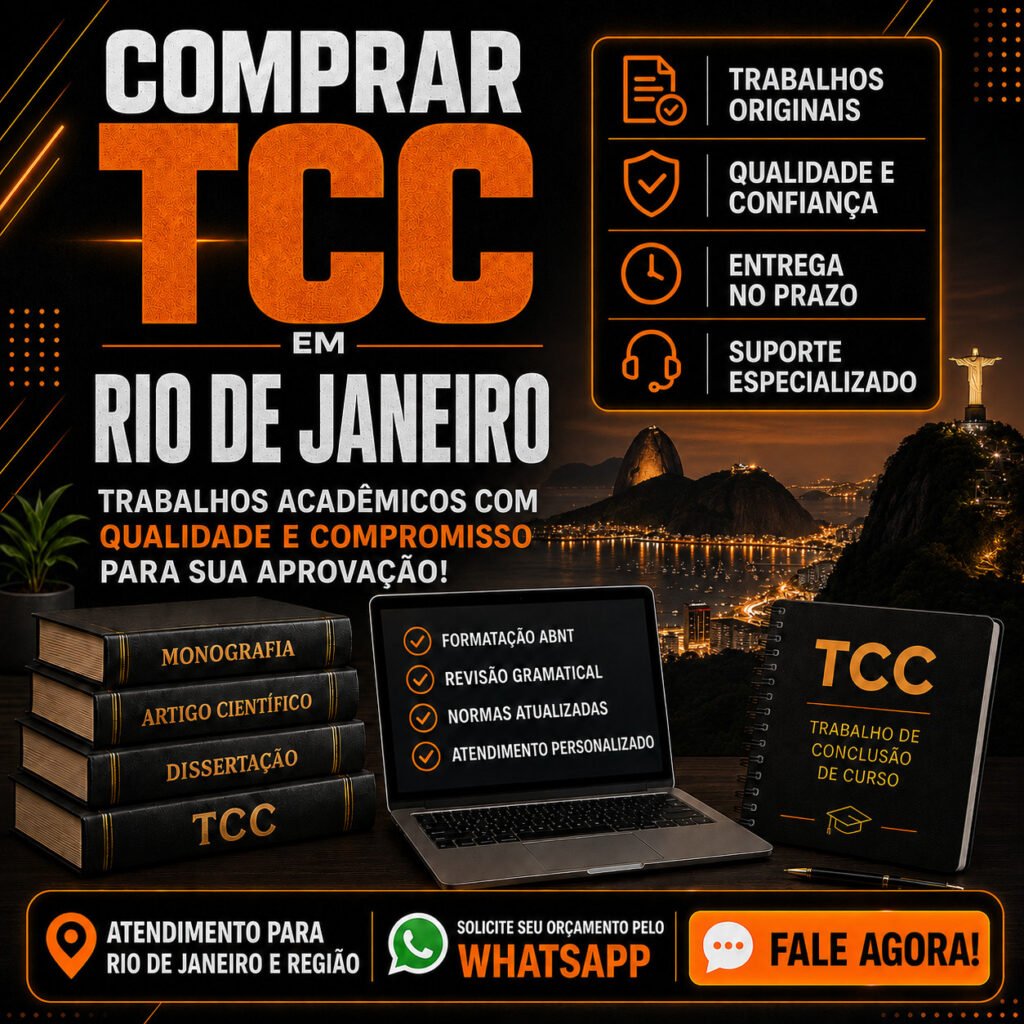 Comprar TCC em Rio de Janeiro