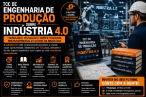 Desenvolva seu TCC de Engenharia de Produção sobre Indústria 4.0 com consultoria acadêmica especializada e orientação completa.