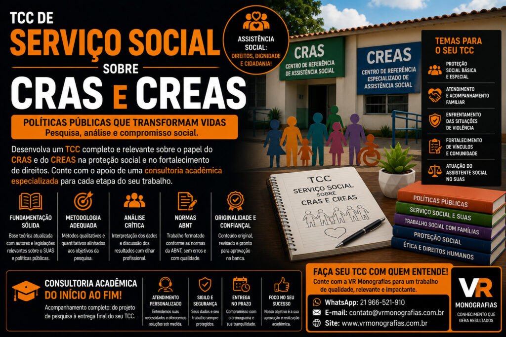 TCC de Serviço Social Sobre CRAS e CREAS