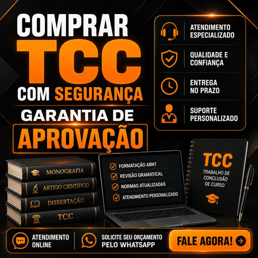 Faça Seu TCC com Suporte Profissional