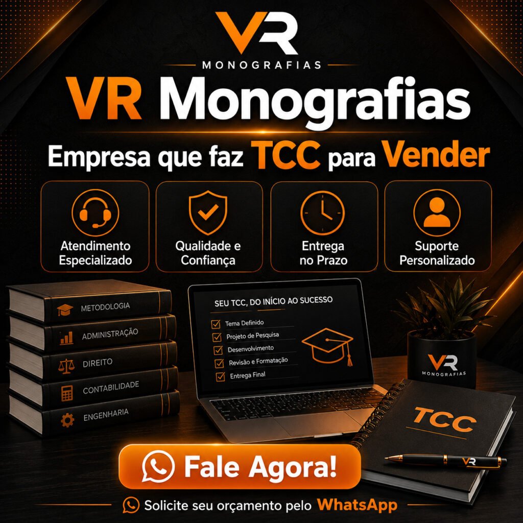 VR Monografias - Empresa que faz TCC para Vender