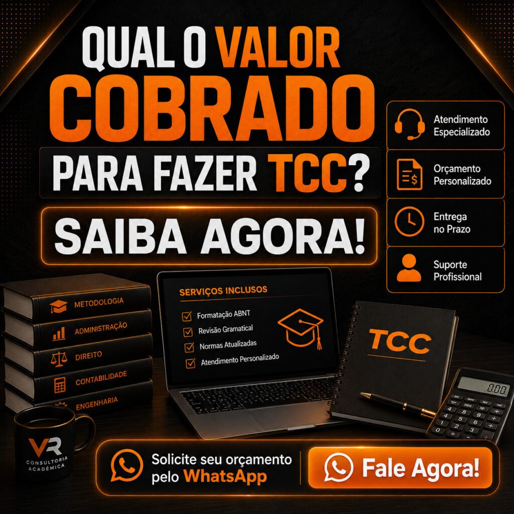 Qual o Valor Cobrado para Fazer TCC? Saiba Agora!