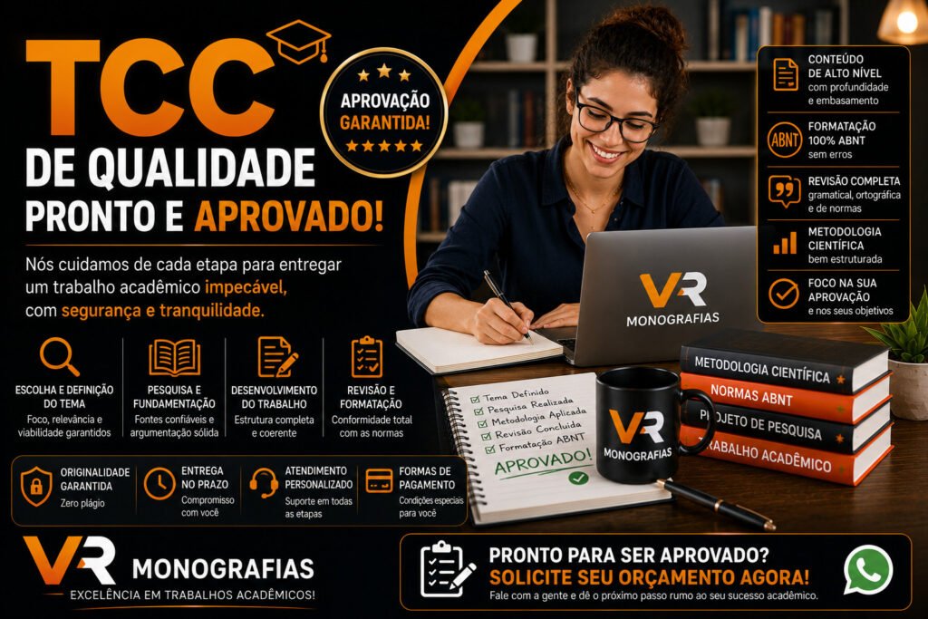 TCC de qualidade pronto e aprovado