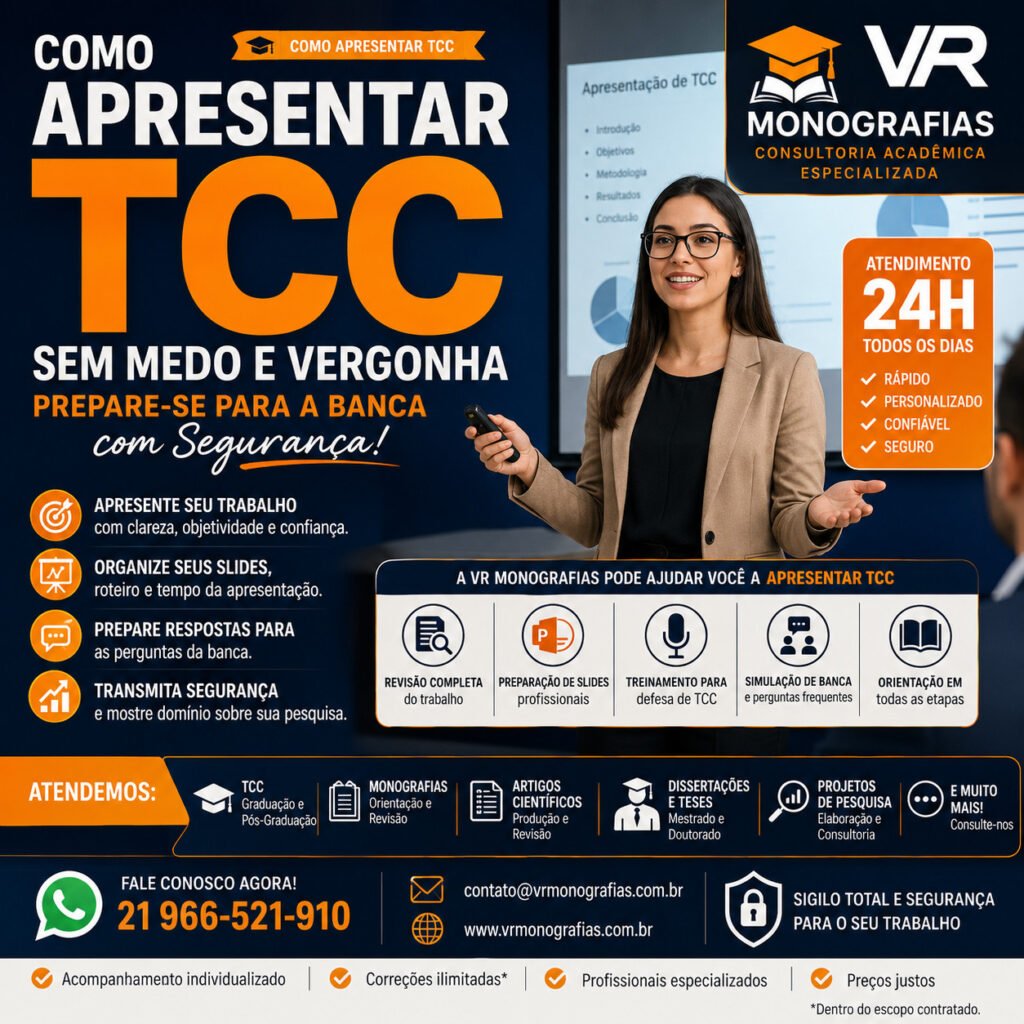 Como Apresentar TCC sem Medo e Vergonha