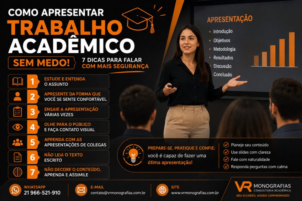 Como Apresentar um Trabalho Acadêmico sem Medo
