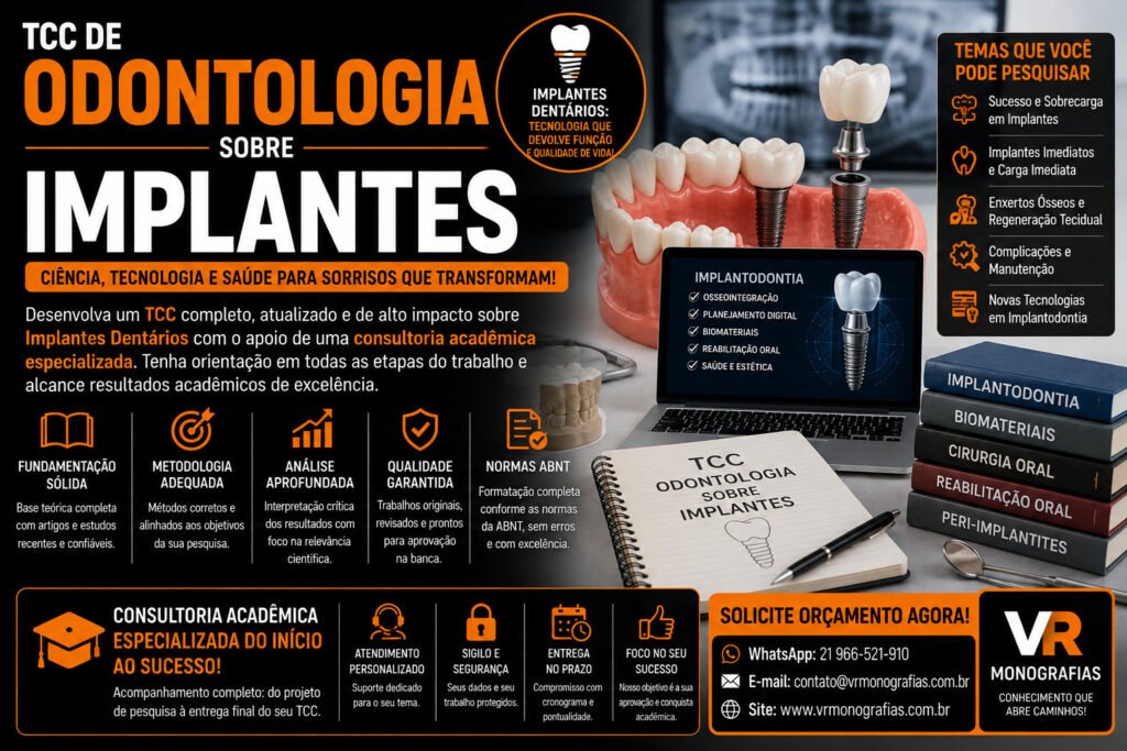 TCC de Odontologia Sobre Implantes