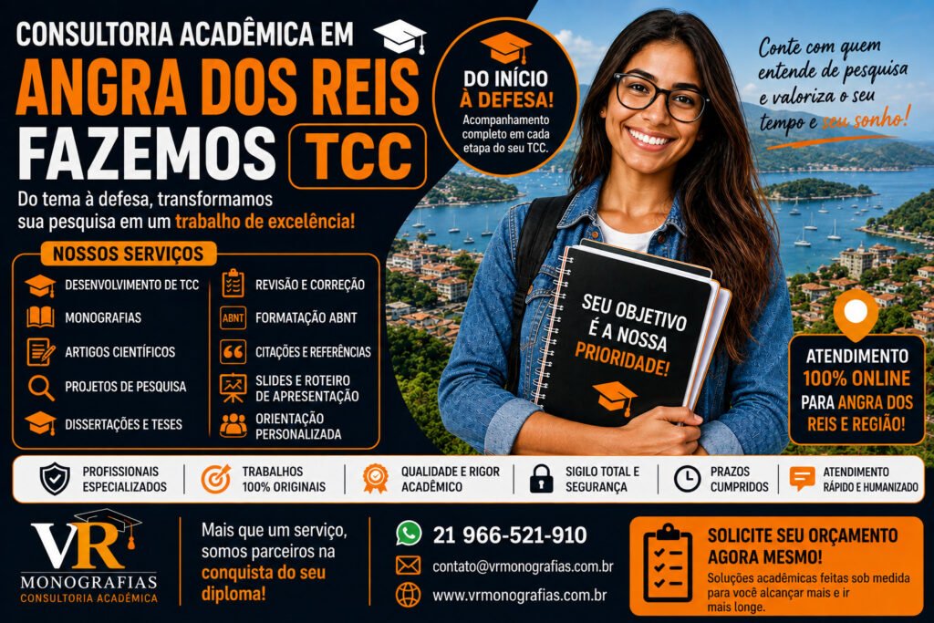 Consultoria Acadêmica em Angra dos Reis – Fazemos TCC